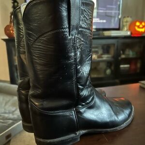 Justin Boots Tan Leather Interior